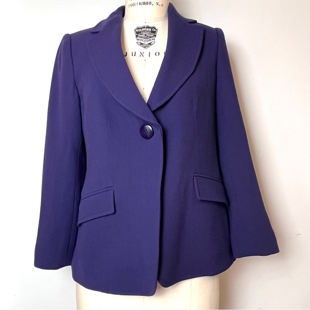 Armni Collezione Purple Women's Blazer